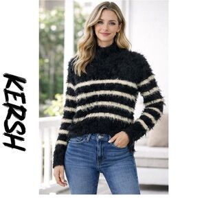 NWOT Kersh Super soft fuzzy stretchy sweater